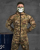 Весенняя Тактическая куртка мультикам водонепроницаемая, Военная куртка мультикам плащевка для ВСУ Украины