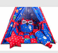 Детский игровой шалаш, палатка, вигвам. Космос хит