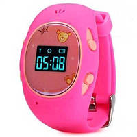 Часы детские с GPS-трекером и SIM-картой G65 Розовые 14626 PS