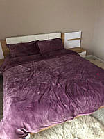 Комплект велюрового постельного белья « Моника» . Комплект Велюр Евро , Турция. Разные цвета хит