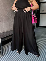 Жіночі широкі лляні брюки, фото 5