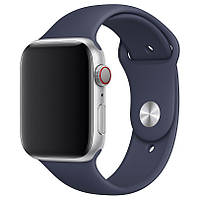 Ремешок Silicone Band Apple Watch 42 44 mm M L Dark Blue GT, код: 8097576