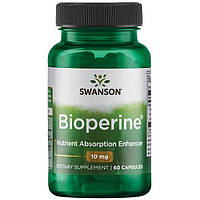 Комплекс для пищеварения Swanson BioPerine 10 mg 60 Caps PS