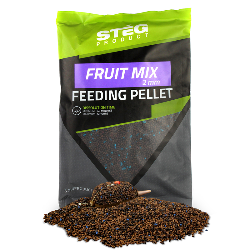 Методний пелець Steg Product Feeding Fruit mix 2мм 900гр, фото 1