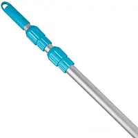 Телескопическая алюминиевая ручка для уборки верхнего шара воды Intex 29055 (10798), 279 см (диаметр 28 мм) -