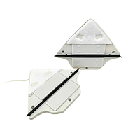 Магнитная щетка для мытья окон с двух сторон MHZ Glass Wiper D-7198 Желтая 8788 PS