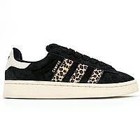 Adidas Campus 00s Black Leopard, женские кроссовки, Адидас Кампус