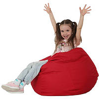 Крісло - Мішок, груша для дитячих і ігрових кімнат, 80х100 см Червоний хіт