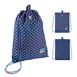 Шкільний набір Kite Good Mood (рюкзак, пенал, сумка) 39х28.5х13.5, 13.5 л, синій SET_K24-773M-3, фото 9
