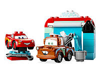 LEGO Конструктор DUPLO Disney TM Развлечения Молнии МакКвина и Сырника на автомойке Покупай это Galopom
