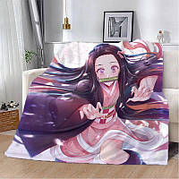 Плед Дакимакура Аниме качественное покрывало с 3D рисунком размер 160х200 хит
