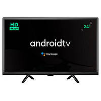 Телевизор RIAS 24" UA24S00 SmartTV 1/8 GB LCD LED Wi-Fi T2/USB/HDMI Android 13 Black (3_04788)