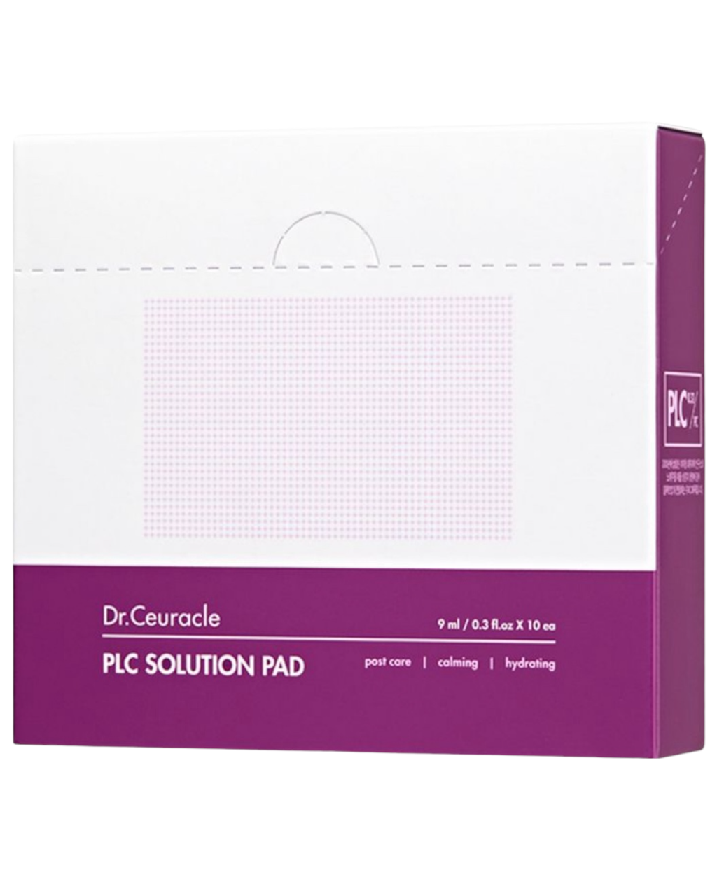 Пади для миттєвого заспокоєння чутливої та зневодненої шкіри Dr.Ceuracle PLC Solution Pad 9 мл*10 шт