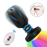 Анальная пробка с подсветкой,анальная пробка с пультом, анальная пробка светится в темноте