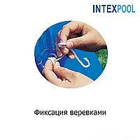 Тент - чохол для дитячих басейнів InPool 33002. Підходить до басейнів Ø 114, Ø 122, Ø 132, Ø 147 см - BIG SALE !