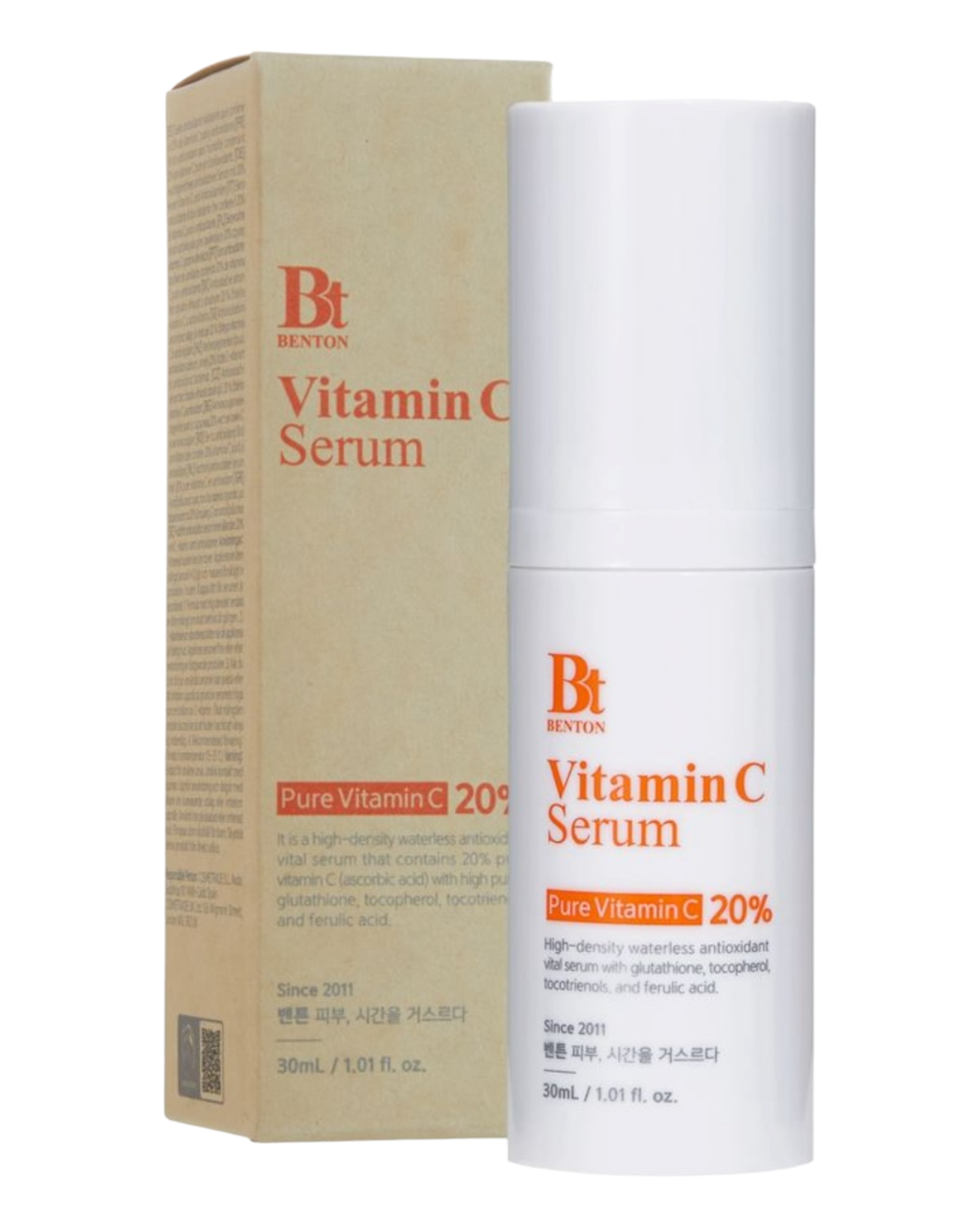 Крем-сироватка з 20% вітаміну С Benton Vitamin C Serum 30 мл