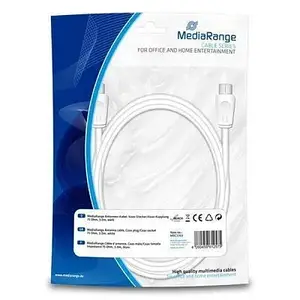 Коаксіальний кабель MediaRange MRCS163 White 3 m