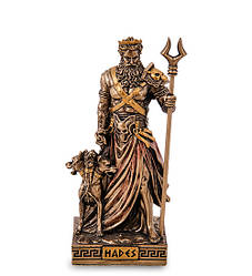 Статуетка мініатюра Veronese Гадес (Аїд) — базовий бог смерті 9 см 1907179 бронзове покриття