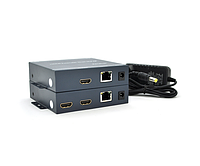 Одноканальний активний подовжувач HDMI сигналу UTP кабелю. Дальність передачі: до 200 метрів, cat5e/cat6e