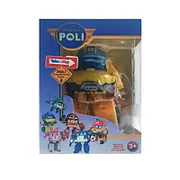 Игрушечный робот Bambi Robocar POLI 83168 Yellow робот+машинка