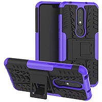 Чехол Armor Case для Nokia 6.1 Plus (X6) Фиолетовый (hub_uVCa05841) GT, код: 1402119