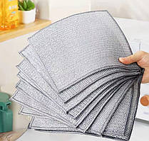 Набір ганчір-сіток з металу для миття посуду 10шт