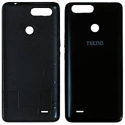 Задня кришка Tecno Pop 2 Power B1P, Pop 2F B1F (чорна, Midnight Black)