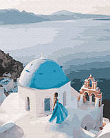Картина по номерам BrushMe На крыше Греции 40х50см BS34800 KS, код: 8263384