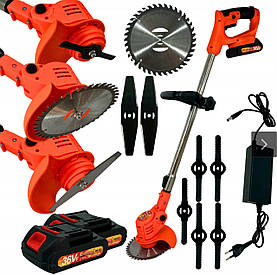 Тример Daolong професійний, Польща (2х36V акумулятори)