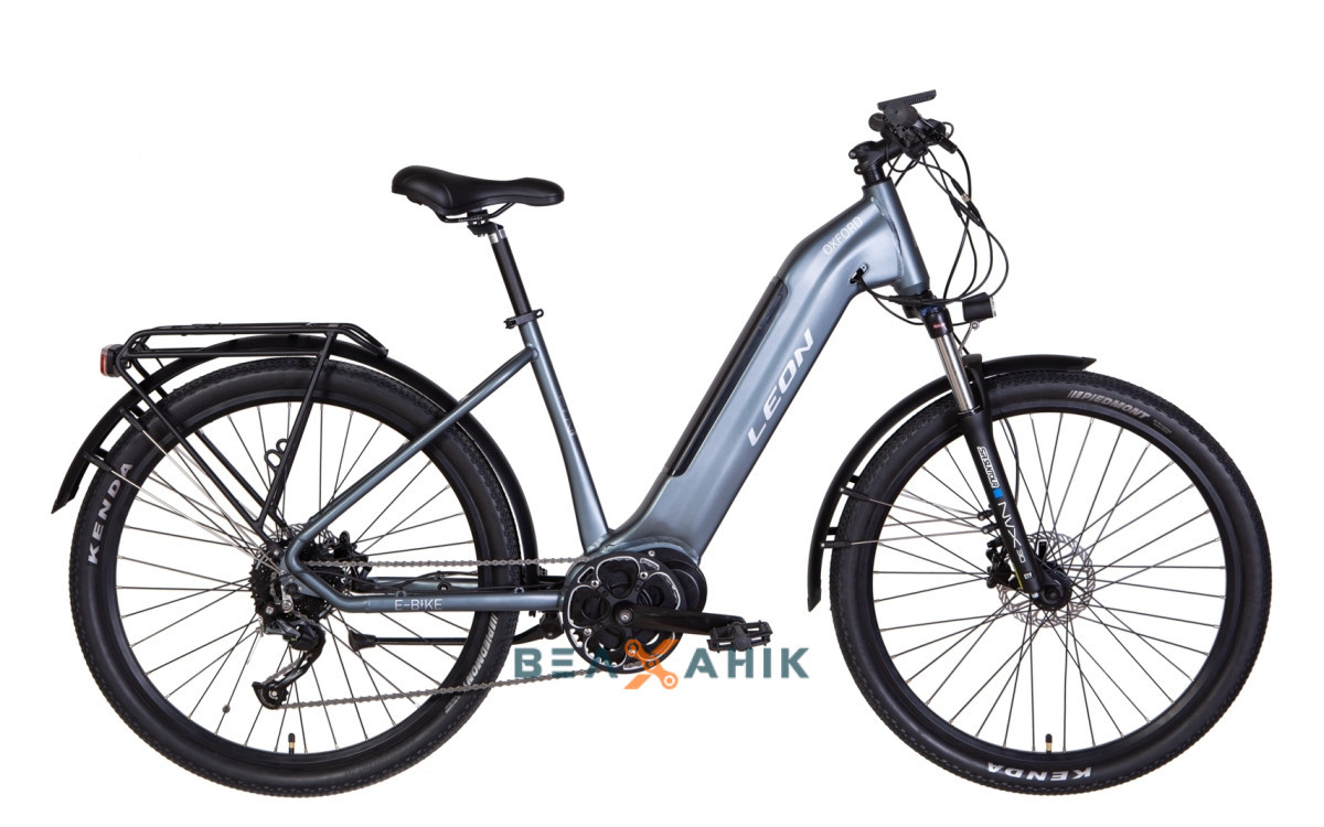 Електровелосипед 27,5" LEON OXFORD 500Вт 48В 12,8 Аг (рама 17") графітовий мат - фото 1 - id-p2105441695