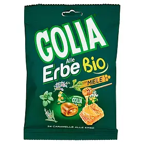 Льодяники Golia Erbe Bio Mielle 60g