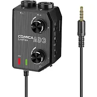 Аудиомикшер Comica Audio LINKFLEX AD3 Dual-Channel Audio Mixer for Camera and Smartphone (LINKFLEX AD3)