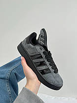 Жіночі Кросівки Adidas Campus 00s Grey Black / Адідас Кампус 00 Сірі з Чорним, фото 3