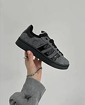 Жіночі Кросівки Adidas Campus 00s Grey Black / Адідас Кампус 00 Сірі з Чорним, фото 6