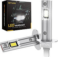 Сток Світлодіодна автомобільна лампа Zethors H1, 16000LM 60W 400% яскравіше міні-світлодіодні лампи