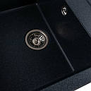 Кухонна мийка Platinum 7950 Selena матова Антрацит, фото 3