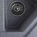 Кухонна мийка Platinum 9950 PANDORA матова Сірий, фото 4