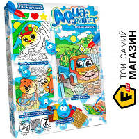 Раскраски Danko Toys Набор креативного творчества «AQUA PAINTER» (AQP-01-04U)