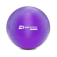 Фитбол Hop-Sport 65 см фиолетовый + насос 2020 UN, код: 6596941