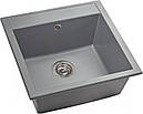 Кухонна мийка Miraggio Bodrum 510 Gray, фото 2