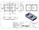 Кухонна мийка Miraggio Westeros Black, фото 3