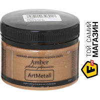 Amber Декоративная краска акриловая бронза 0.1 кг