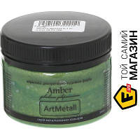 Amber Декоративная краска акриловая зеленая бронза 0.1 кг