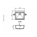 Кухонна мийка Miraggio Lagoon black, фото 3