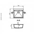 Кухонна мийка Miraggio Lagoon  jasmine, фото 3