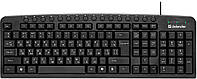 Клавиатура Defender 45471 Focus HB-470 UKR Черный (6790269) FG, код: 7559512