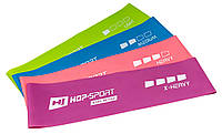 Набор резинок для фитнеса Hop-Sport 600x75mm HS-L675RL TE, код: 6596878
