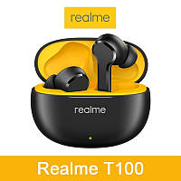 Наушнки Realme Earbuds T100 Bluetooth 5.3 TWS, 100% оригинал
