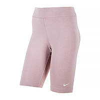 Женские Шорты Nike W NSW ESSNTL MR BIKER SHORT Бежевый XS (7dCZ8526-272 XS)