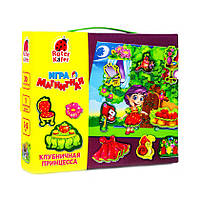 Магнитная игра для детей Клубничная принцесса Vladi Toys RK2060-03 ES, код: 7756468